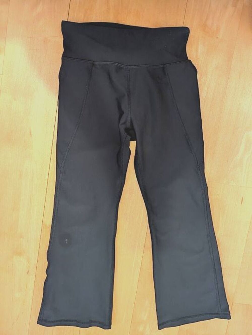 NFS DO not buy Old Navy Active Girls Power Soft High Rise Flare Go-Dry Large 10-